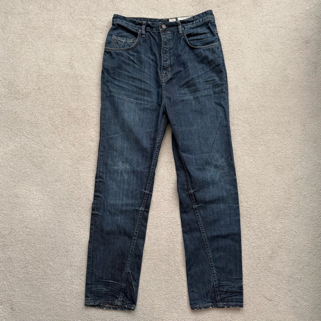 Allsaints Men’s Straight Leg Jeans Sz 27 Waist 30”